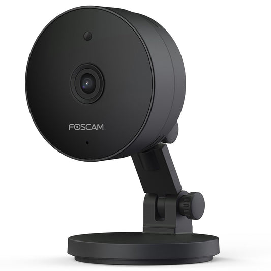 FOSCAM C5M 3K 5 MP Dualband WLAN Überwachungskamera Schwarz - Calitronshop.com